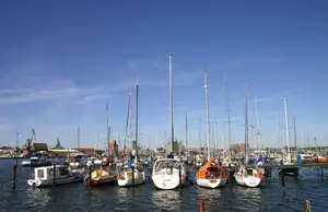 Hafen in Stralsund