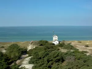 Blick vom Leuchtturm Darßer Ort (Foto: Rainer Höll)