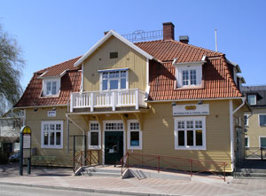 Der Bahnhof von Mönsterås