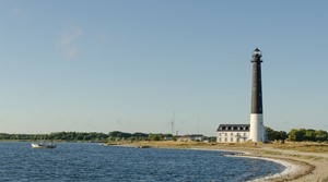 Der Leuchtturm von Sörve im Süden der Insel Saaremaa