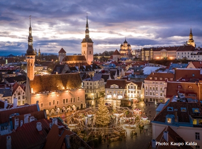 Weihnachtsmarkt in Tallinn