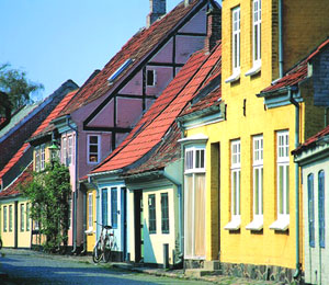 Ærøskøbing auf der dänischen Insel Ærø