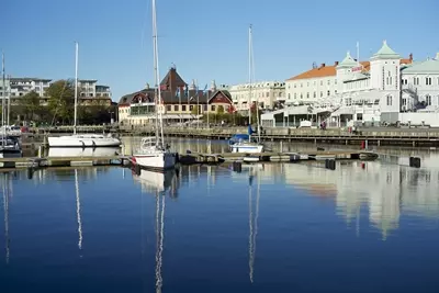 Blick auf Strömstad