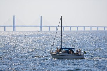 Blick auf die Öresundbrücke