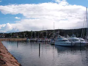 Båstad an der Ostsee in Schweden