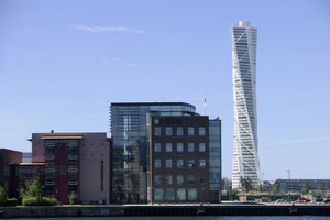 Hochhaus Turning Torso in Malmö