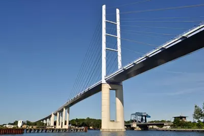 Rügenbrücke bei Stralsund