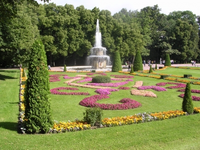 Der Park von Peterhof