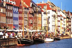 Nyhavn in Kopenhagen