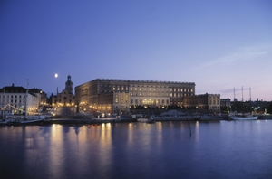 Das Königliche Schloss in Stockholm