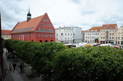 Blick auf den Markt, 2012