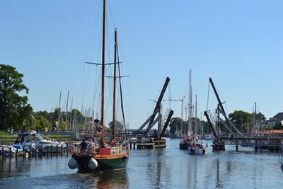 Klappbrücke Greifswald-Wieck