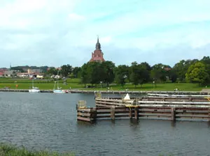 Stadt Wolin auf der gleichnamigen Insel