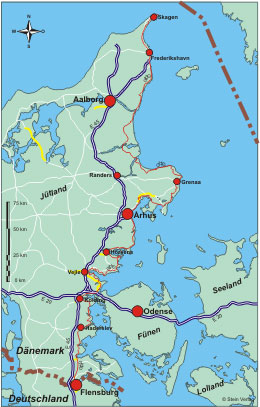 Ostseeküstenradweg Dänemark