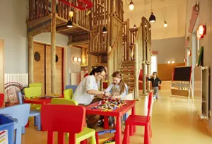 Spielzimmer im Dorfhotel Boltenhagen (Foto: Dorfhotel)