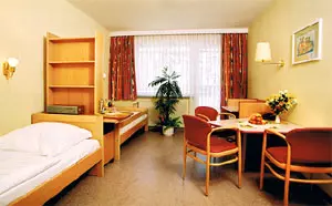 Patientenzimmer im Kinder-Rehazentrum Usedom