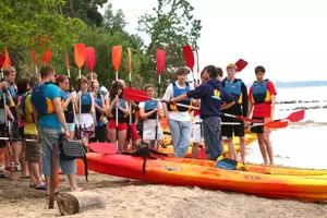 Kanutouren im Wassersportzentrum